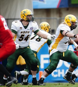 Jeremy Kelly's first start for the Bison came against Iowa State last season. His domination from the Division II level continued in the FCS.