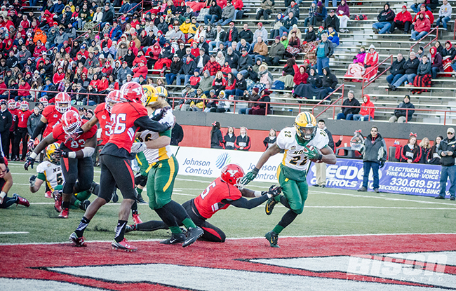 King Frazier runs for a touchdown against Youngstown State