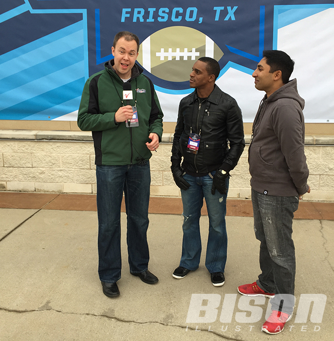Brian Shawn speaks to ESON before the FCS Championship game