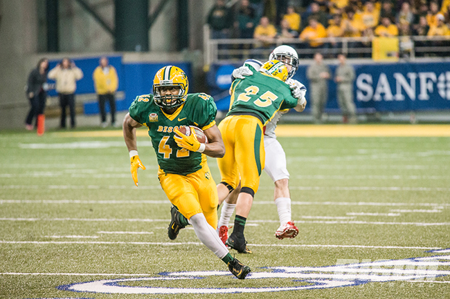 Bruce Anderson in 2015 FCS Playoffs against Richmond