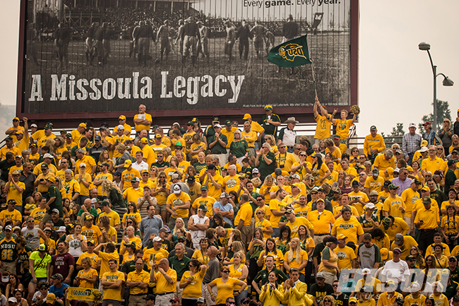 Bison fans gather in Missoula, Montana