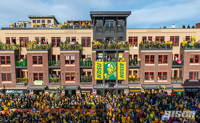 ESPN's College GameDay in Downtown Fargo for NDSU Bison