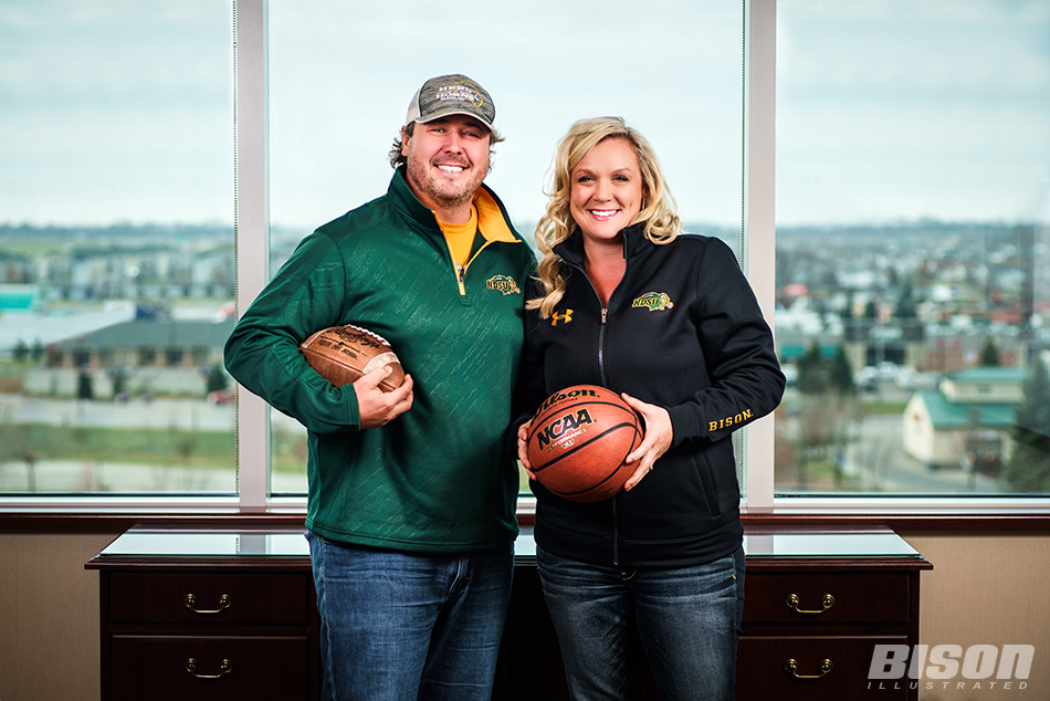 Jared Maher and Beth (Bue) Maher Where Are They Now? Bison Illustrated