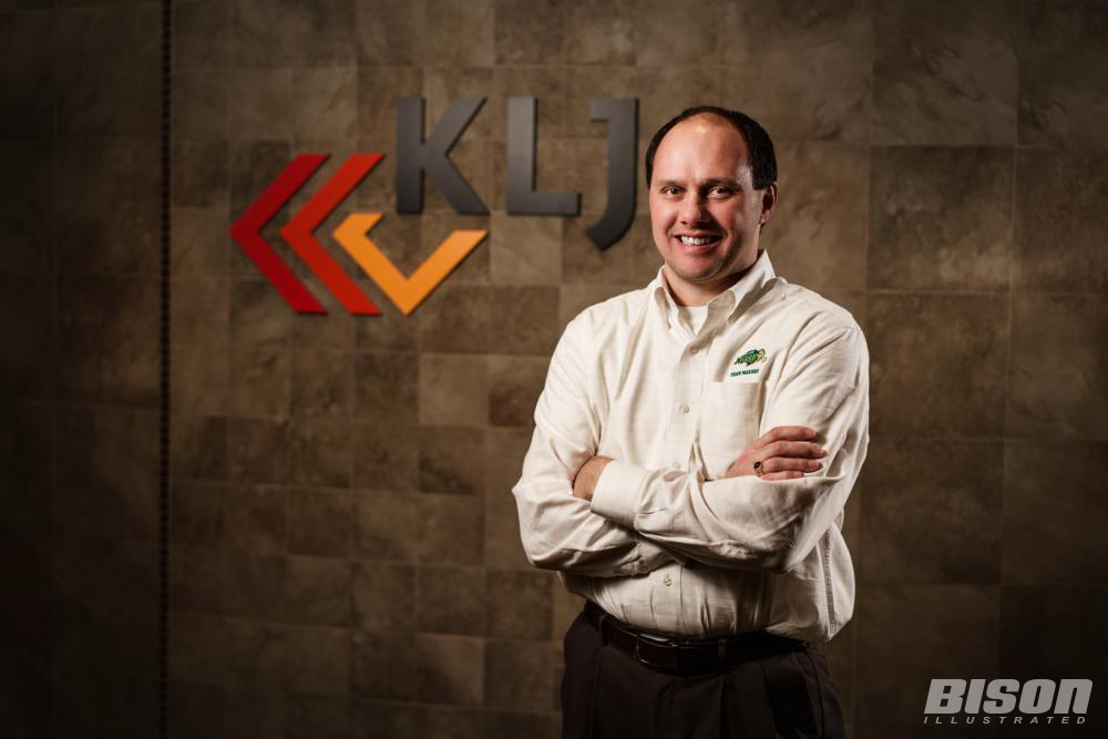 Kris Bakkegard at KLJ Engineering is NDSU Team Makers new president