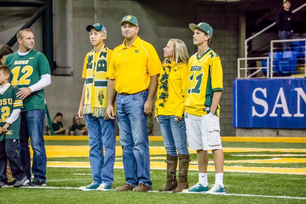 Bison homecoming for Brent Parmer, 2017 Hall of Fame Inductee
